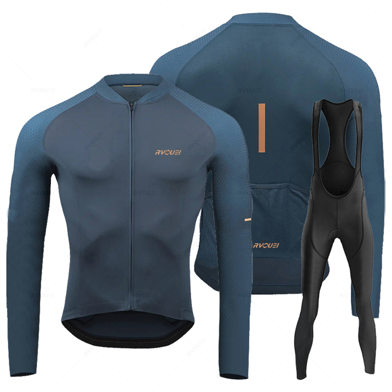 Cycling Gear Leaderboard - Rvouei дышащий комплект из трикотажа для
