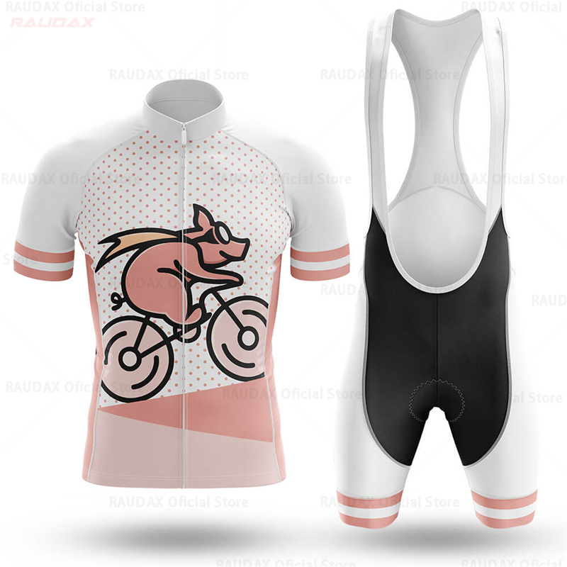 Cycling Gear Padding - Мужской забавный комплект велосипедной формы с