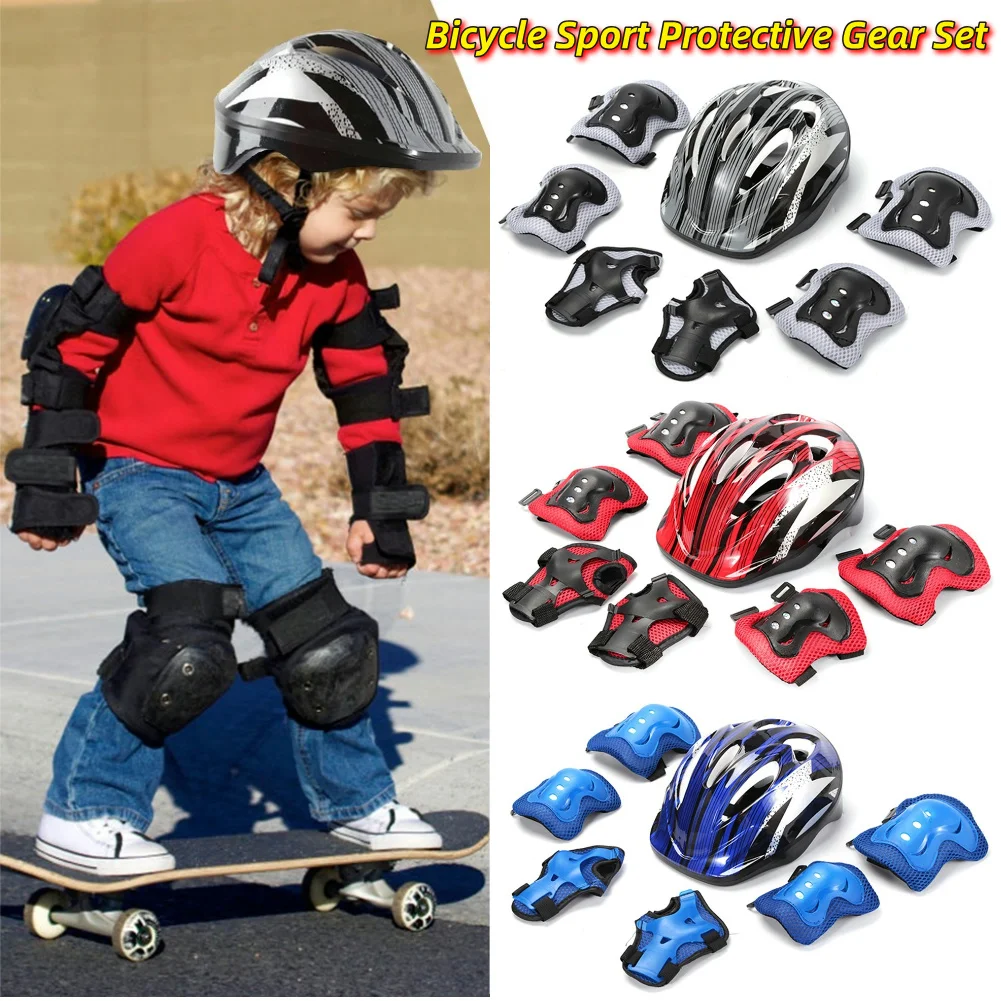 Cycling Gear Padding - Комплект из 7 предметов защитного спортивного