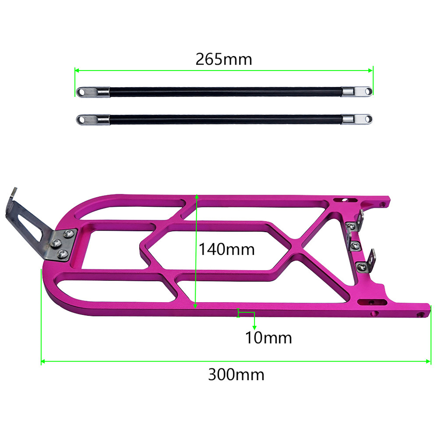 Алюминиевая задняя багажная по – обзор и цена Bike Cargo Rack