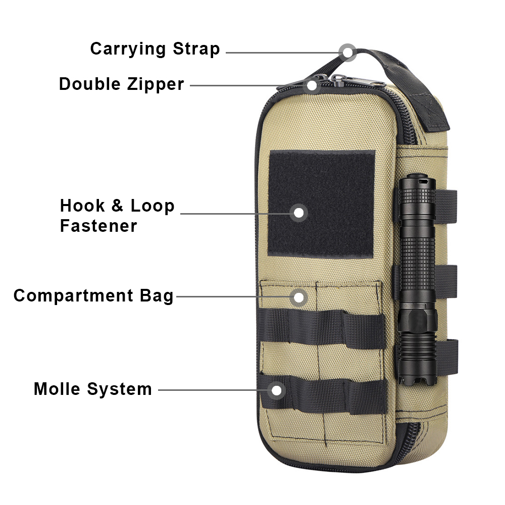 Тактическая универсальная сумк – обзор и цена Cycling Gear Organizer